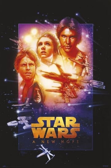 Star Wars A New Hope - plakat 61x91,5 cm Star Wars gwiezdne wojny