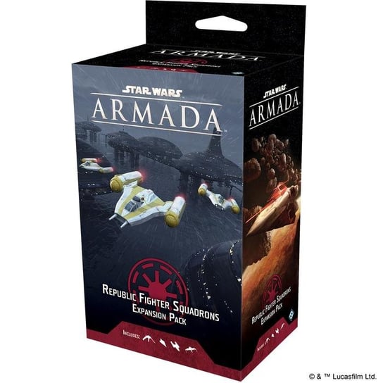 Star Wars Armada: Republic Fighter Squadrons Expansion ASMODEE