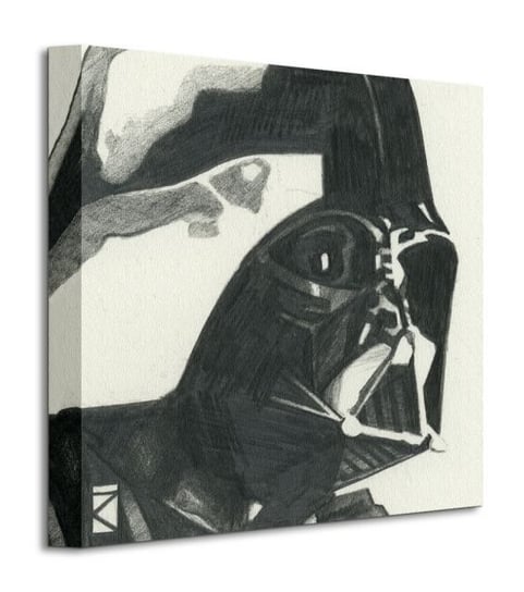 Star Wars Darth Vader Sketch - obraz na płótnie Star Wars gwiezdne wojny