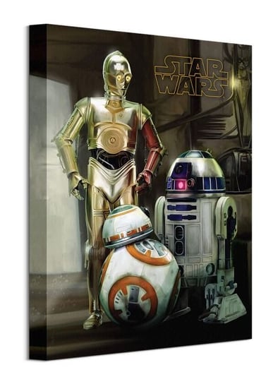 Star Wars Droids - obraz na płótnie Star Wars gwiezdne wojny