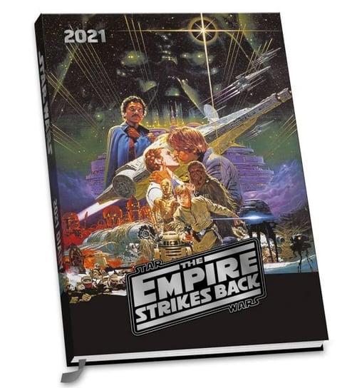 Star Wars - dziennik A5 kalendarz 2021 14,8x21 cm Star Wars gwiezdne wojny