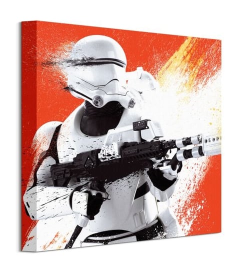 Star Wars Ep7 Flametrooper Paint - obraz na płótnie Star Wars gwiezdne wojny