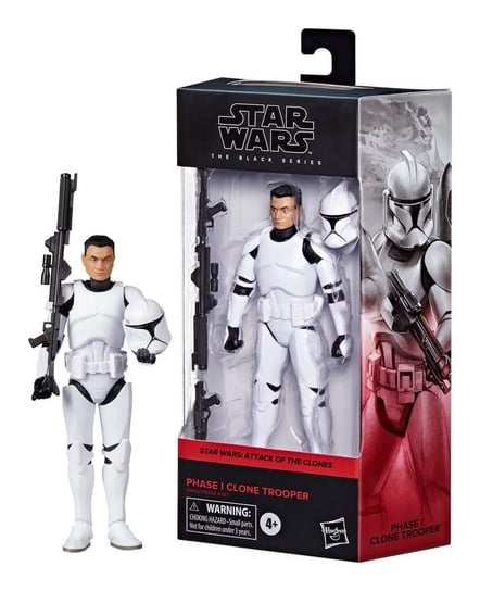 Star Wars: Episode Ii Black Series - Phase I Clone Trooper Action Figure (15Cm) Hasbro