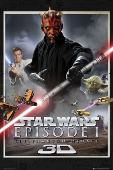 Star Wars Episode One - plakat 61x91,5 cm Star Wars gwiezdne wojny