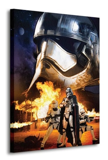 Star Wars Episode VII Captain Phasma Art - obraz na płótnie Star Wars gwiezdne wojny