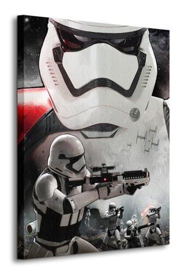 Star Wars Episode VII Stormtrooper Art - obraz na płótnie Star Wars gwiezdne wojny