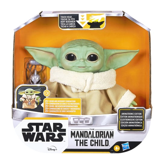Star Wars, Figurka kolekcjonerska, interaktywna Baby Yoda Star Wars gwiezdne wojny