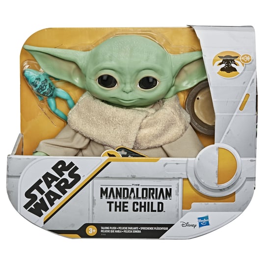Star Wars, Figurka kolekcjonerska, interaktywna Baby Yoda Star Wars gwiezdne wojny