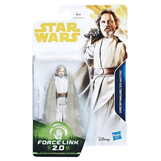 Star Wars, Force Link, figurka Luke Sywalker Jedi Master, E0323/E1728 Hasbro