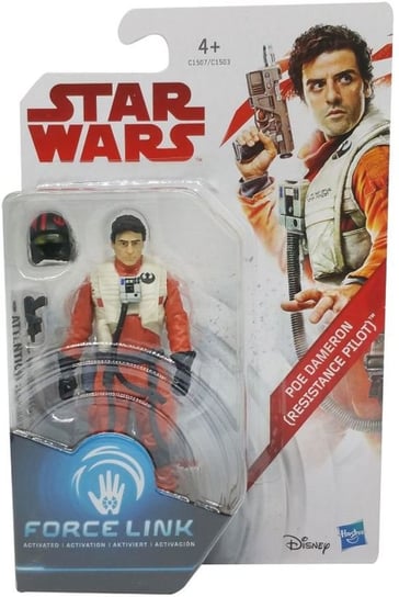 Star Wars, Force Link, Figurka podstawowa 10cm Pomarańczowy, C1503 Hasbro