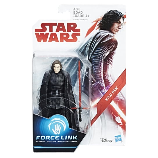 Star Wars, Force Link, figurka podstawowa Kylo Ren 10cm, C1503/C1506 Hasbro
