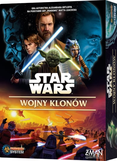 Star Wars, gra kooperatywna Wojny Klonów gra planszowa Rebel Rebel