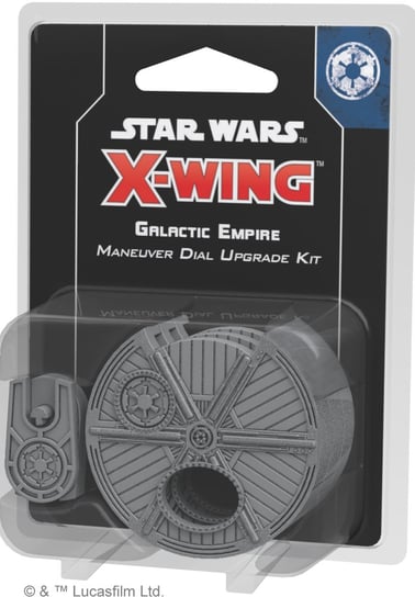 Star Wars, gra strategiczna X-Wing - Galactic Empire Maneuver Dial Upgrade Kit (druga edycja) Rebel