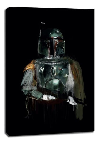 Star Wars Gwiezdne Wojny Boba Fett - obraz na płótnie 40x50 cm Galeria Plakatu