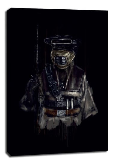 Star Wars Gwiezdne Wojny Leia w przebraniu Boushh  - obraz na płótnie 61x91,5 cm Galeria Plakatu