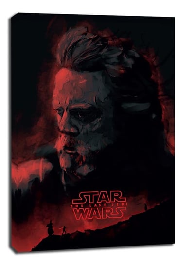 Star Wars Gwiezdne Wojny Ostatni Jedi - obraz na płótnie 70x100 cm Galeria Plakatu