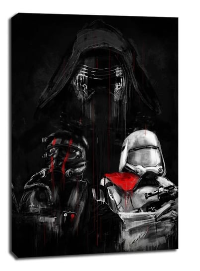 Star Wars Gwiezdne Wojny Przebudzenie Mocy - obraz na płótnie 90x120 cm Galeria Plakatu