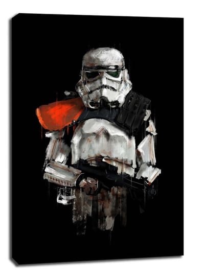 Star Wars Gwiezdne Wojny Szturmowiec Dowódca - obraz na płótnie 60x80 cm Galeria Plakatu