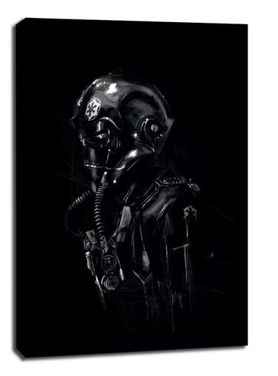 Star Wars Gwiezdne Wojny TIE pilot - obraz na płótnie 50x70 cm Galeria Plakatu