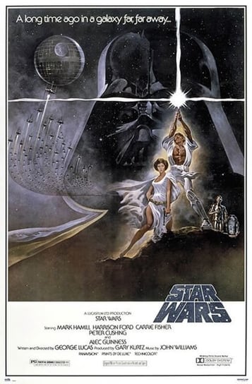 Star Wars In a Galaxy Far, Far Away - plakat 61x91,5 cm Star Wars gwiezdne wojny