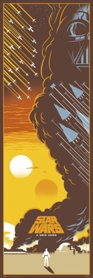 Star Wars IV A New Hope - plakat 53x158 cm Star Wars gwiezdne wojny