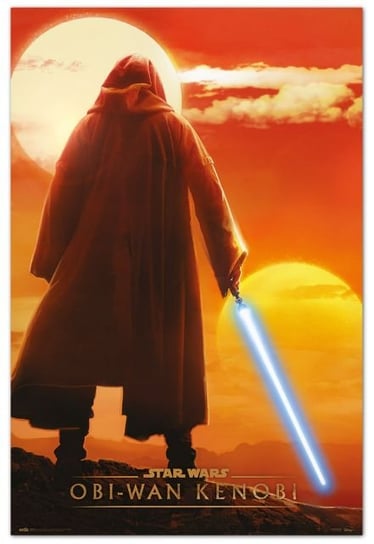 Star Wars Kenobi Twin Suns - plakat Star Wars gwiezdne wojny