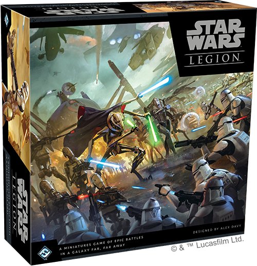 Star Wars: Legion - Clone Wars Core Set, gra planszowa, strategiczna, ASMODEE ASMODEE