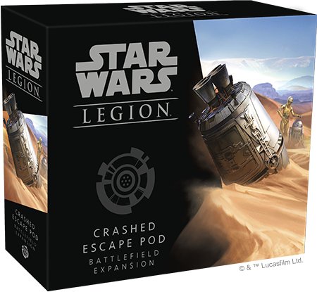 Star Wars: Legion - Crashed Escape Pod Battlefield Dodatek Fantasy Flight Games