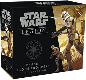 Star Wars: Legion - Phase I Clone Troopers Unit Dodatek Fantasy Flight Games
