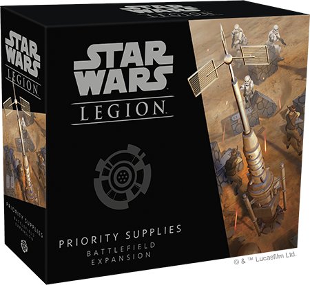 Star Wars: Legion - Priority Supplies Battlefield Dodatek, gra planszowa, Fantasy Flight Games Fantasy Flight Games