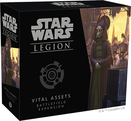 Star Wars: Legion - Vital Assets Battlefield Dodatek, gra planszowa, Fantasy Flight Games Fantasy Flight Games
