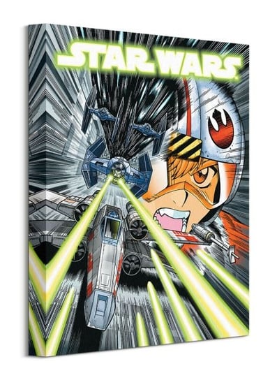 Star Wars Manga Madness - obraz na płótnie Star Wars gwiezdne wojny
