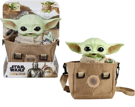 Star Wars maskotka interaktywna Mandalorian Baby Yoda HBX33 Star Wars