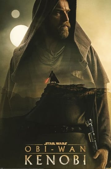 Star Wars Obi-Wan Kenobi Light vs Dark - plakat Star Wars gwiezdne wojny