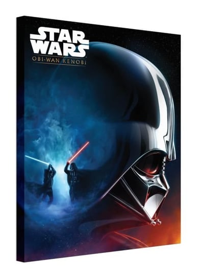 Star Wars Obi-Wan Kenobi Vader - obraz na płótnie Star Wars gwiezdne wojny