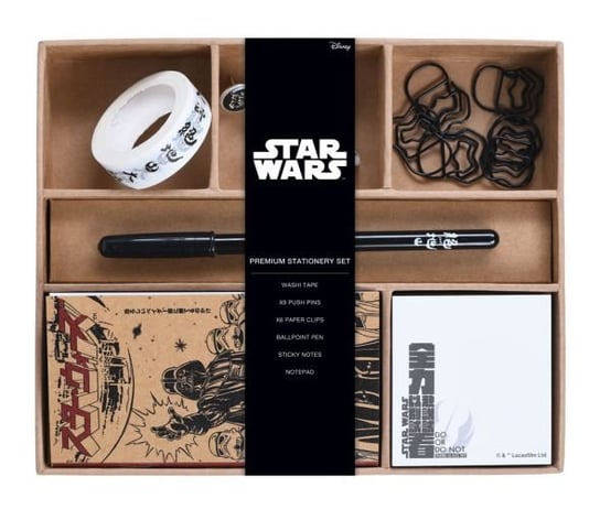 Star Wars, papeteria zestaw na prezent, 20x3x16,5 cm Pyramid Posters