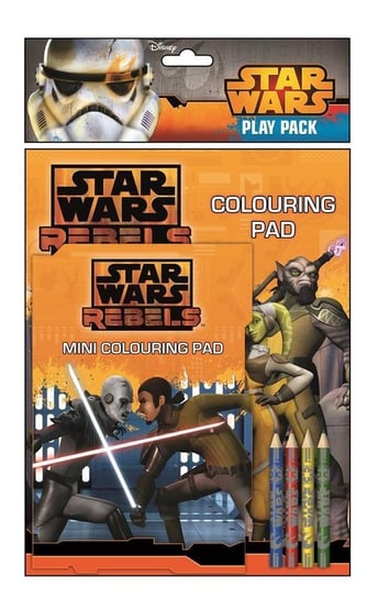 Star Wars Rebels. Dwie kolorowanki z kredkami Opracowanie zbiorowe