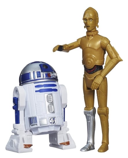 Star Wars Rebels, figurki C3p0 i R2 D2 Hasbro