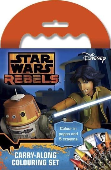 Star Wars Rebels. Mini blok kolorowanek z kredkami Opracowanie zbiorowe