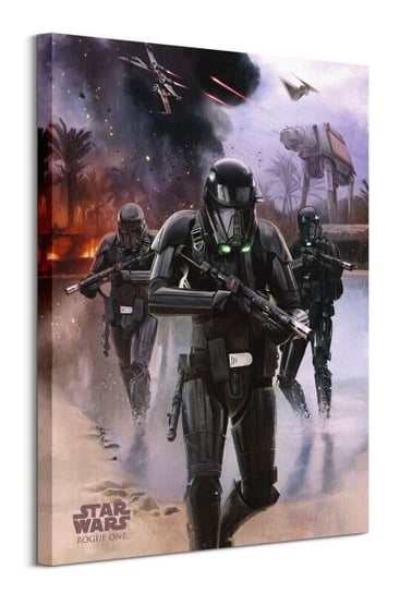 Star Wars Rogue One Death Trooper Beach - obraz na płótnie Star Wars gwiezdne wojny