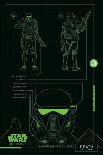 Star Wars Rogue One Death Trooper - plakat 61x91,5 cm Star Wars gwiezdne wojny