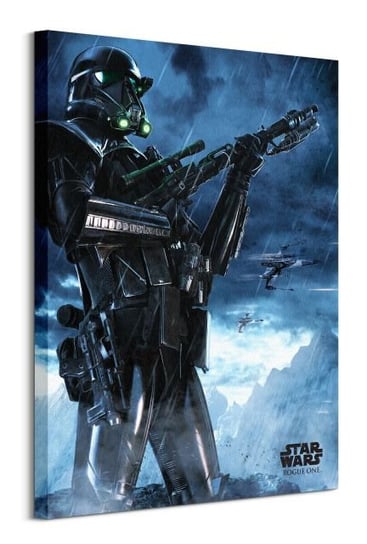 Star Wars Rogue One Death Trooper Rain - obraz na płótnie Star Wars gwiezdne wojny
