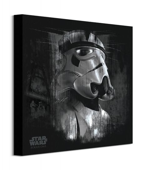 Star Wars Rogue One Stormtrooper Black - obraz na płótnie Star Wars gwiezdne wojny