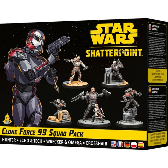 Star Wars: Shatterpoint - Jednostka klonów 99 - Parszywa zgraja, gra karciana, Rebel Rebel