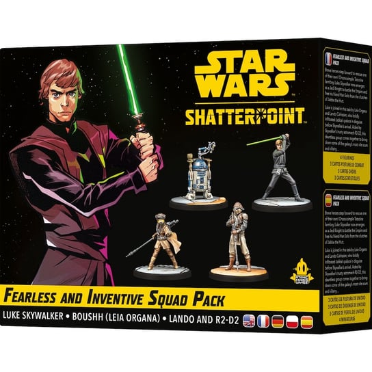 Star Wars: Shatterpoint - Nieustraszeni i pomysłowi: Luke Skywalker, gra karciana, Rebel Rebel