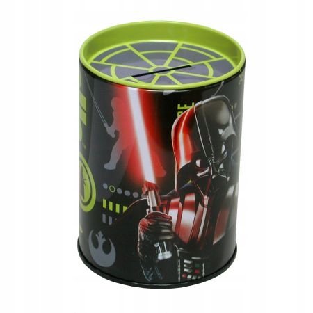 Star Wars, skarbonka metalowa puszka, Vader MST Toys