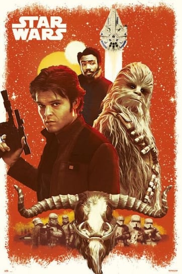 Star Wars Solo Old Friends - plakat 61x91,5 cm Star Wars gwiezdne wojny