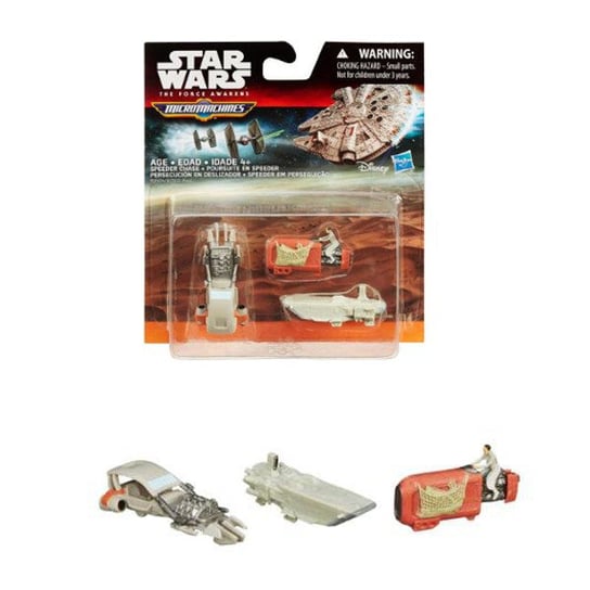 Star Wars, statek kosmiczny E7 Speeder Chase, 3-pack Hasbro