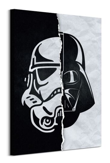 Star Wars Storm Trooper/Darth Vader - obraz na płótnie Star Wars gwiezdne wojny
