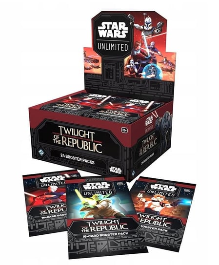 Star Wars TCG: SW Unlimited - Twilight of the Republic - Booster Box (24) Star Wars gwiezdne wojny
